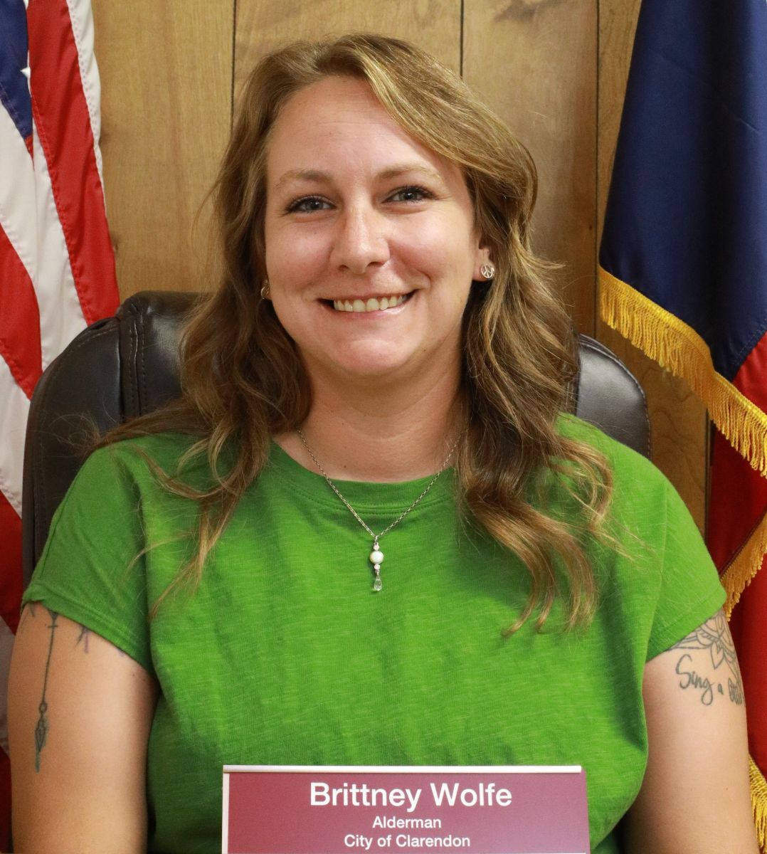 Brittney Wolfe, Alderman